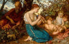 Girl playing The Greek Double Pipe