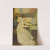Girl Playing the Harpsichord by Mary Louise Fairchild