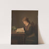 Girl Reading by Jacob Taanman