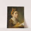 Girl reading a book by Jean-Honoré Fragonard