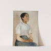 Girl Sitting by Beda Stjernschantz