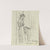 Girl, standing, contemplating by Gustav Schraegle