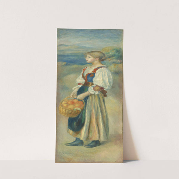 Girl with a Basket of Oranges by Pierre-Auguste Renoir