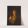 Girl with a Burning Torch by Johann Conrad Seekatz