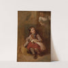 Girl with a doll by Aleksander Kotsis