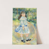 Girl with a Hoop by Pierre-Auguste Renoir