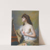 Girl with a rose by Delphin Enjolras
