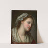 Girl with Bonnet by Jean-Baptiste Greuze