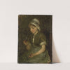 Girl with Cherries (c. 1860 - c. 1914) by Bernardus Johannes Blommers