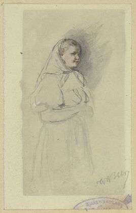 Girl with headscarf