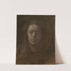 Girl with her Hair Down (1900-1905) by Eugène Carriere