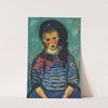 Girl With Red Ribbon (1911) by Alexej von Jawlensky