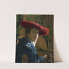 Girl with the Red Hat by Johannes Vermeer