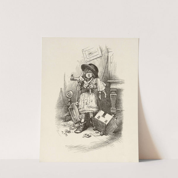 Girl with toys by Thomas Nast
