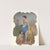 Girl With Two Children And A Mask by Continental School