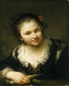 Girl with Vegetables