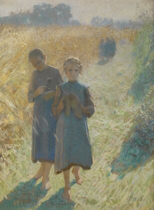 Girls in the field