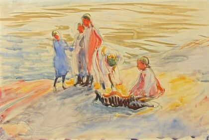 Girls on the Shore