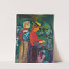 Girls watering Flowers (The Linde Frieze) (1904) by Edvard Munch