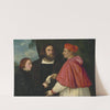 Girolamo and Cardinal Marco Corner Investing Marco, Abbot of Carrara, with His Benefice (c. 1520-1525) by Follower of Titian