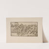 Girolamo Romanino - Drawing of soldier approaching king, surrounded by crowd by P. &amp; D. Colnaghi