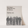 GIs united against the war, Ft. Jackson. Fighting men by Anonymous