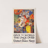 Give the world the once over in the United States Navy by James Henry Daugherty