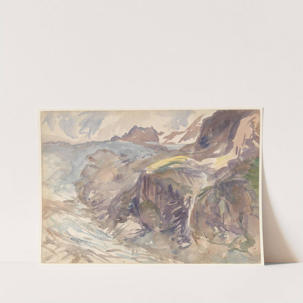 Glacier by John Singer Sargent