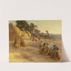 Glaneuses En Avant De Vieilles Meules by Léon Augustin Lhermitte