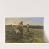 Glaneuses le soir by Léon Augustin Lhermitte