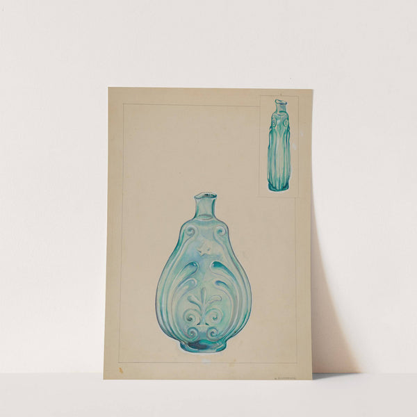 Glass Bottle by A. Zaidenberg