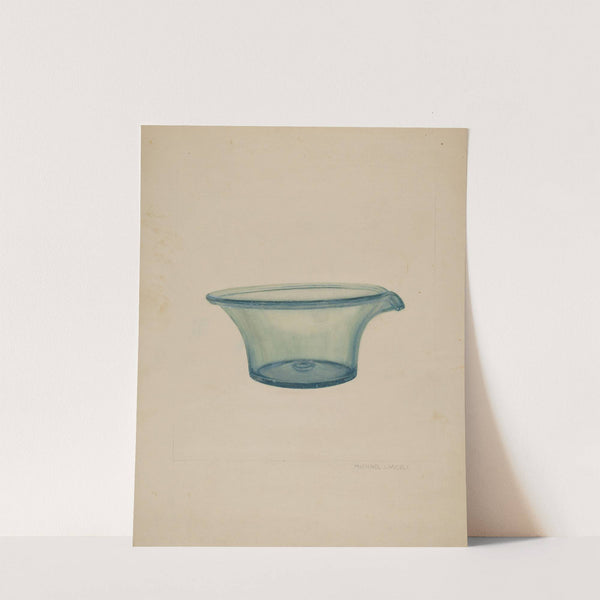 Glass Milk Pan by Michael J. Miceli