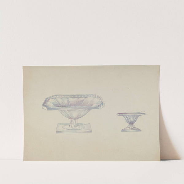 Glass Nut Dishes by Beulah Bradleigh