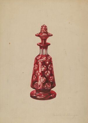 Glass Perfume Bottle