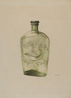 Glass Whiskey Flask