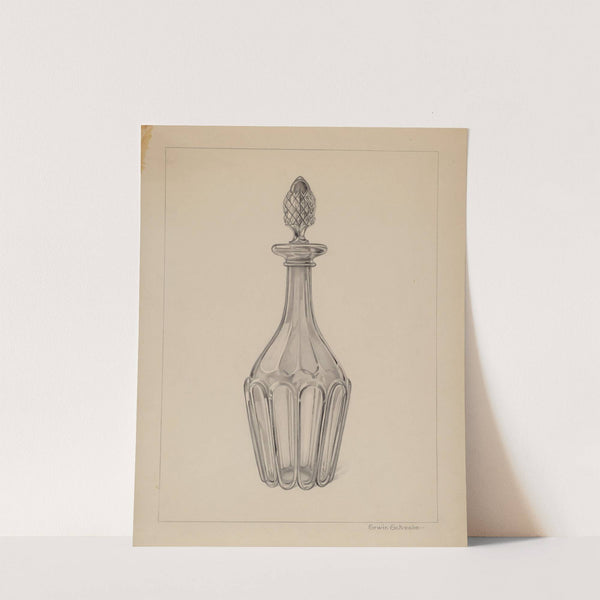Glass Wine Decanter by Erwin Schwabe