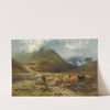 Glen at Inveroran, Perthshire by Louis Bosworth Hurt