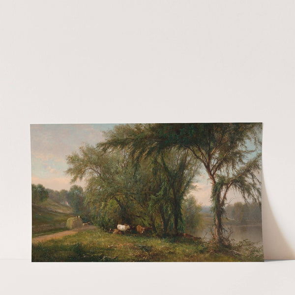 Gleneida Lake, Putnam County, New York (1863) by James McDougal Hart