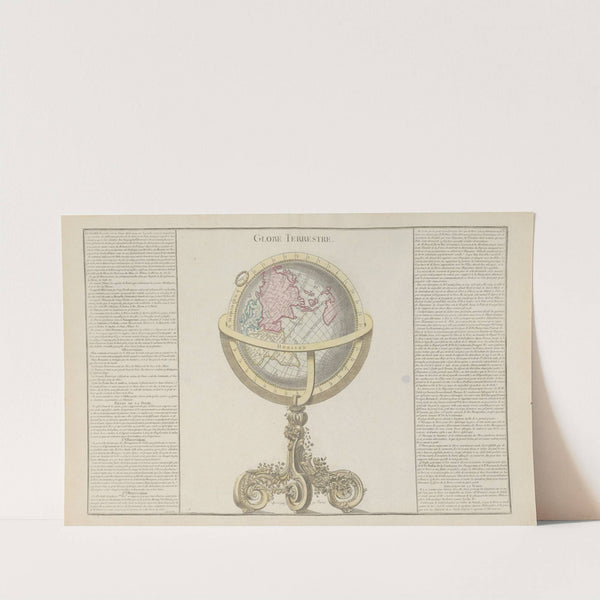 Globe Terrestre (1793) by Claude Buy de Mornas