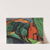 Glowing Night by Oscar Bluemner