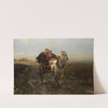 Glückliche Kutschfahrt (Ca. 1890-1900) by Alfred Von Wierusz-Kowalski