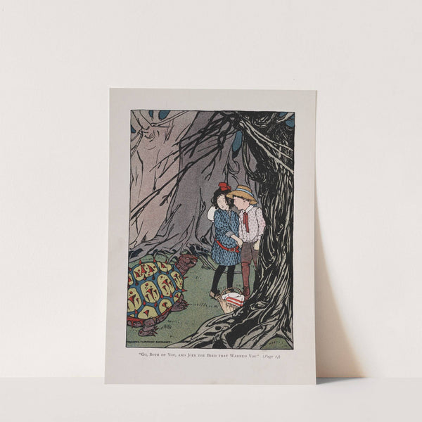 &#039;Go, both of you, and join the bird that warned you&#039; by Maginel Wright Enright