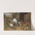 Goats and chickens in a farmyard by Edgar Hunt