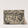 Goats and Landscape by Dora Bromberger