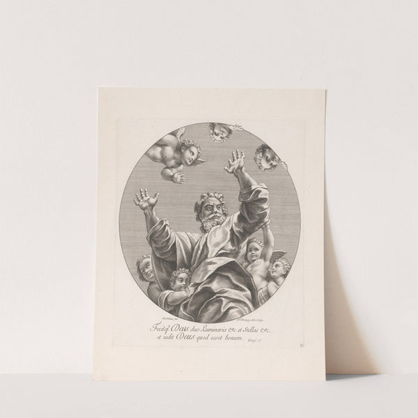 God surrounded by putti (1695) by Nicolas Dorigny