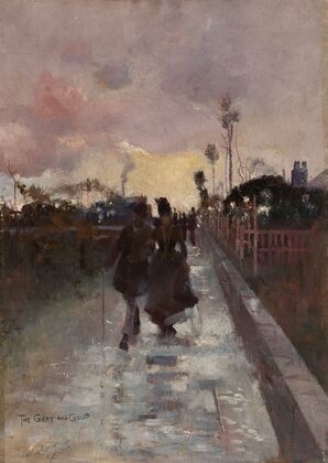 Going home (The Gray and Gold)