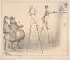 Going it on stilts to appropriate music (1835)