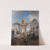 Going To Market by Oswald Achenbach
