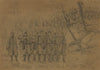 Going to the trenches–a sketch in Camp Winfield Scott. Before Yorktown
