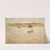 Gold and Brown; Dordrecht (ca. 1884) by James Abbott McNeill Whistler